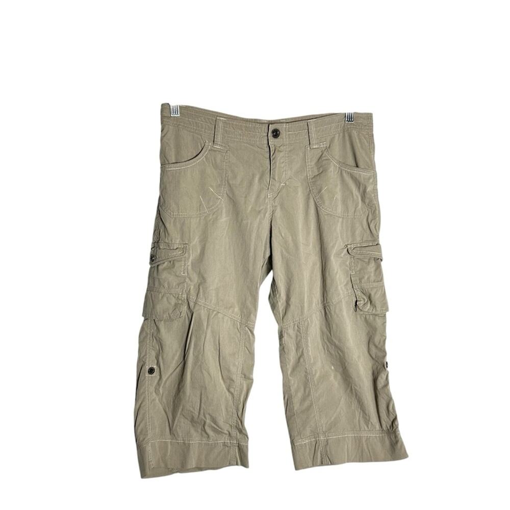 Women's Tan Cargo Pants - tag size 12 (fit like 10)
